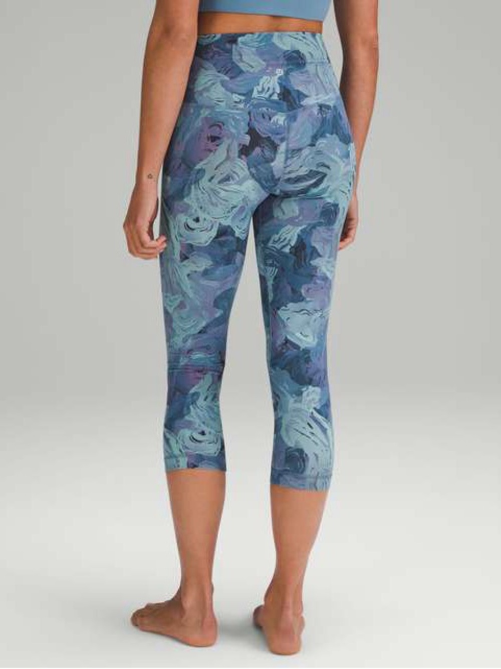 Lululemon Align High-Rise Crop 21" Stencil Dreams Multi | size 14
